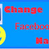 How To Change Facebook Username
