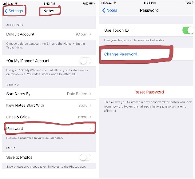How To Lock Notes On iPhone Or iPad