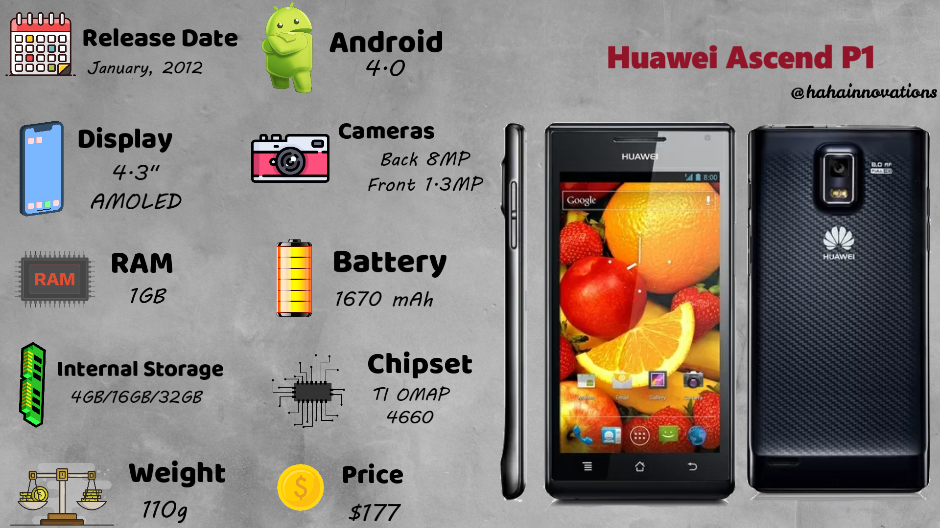 huawei ascend p1