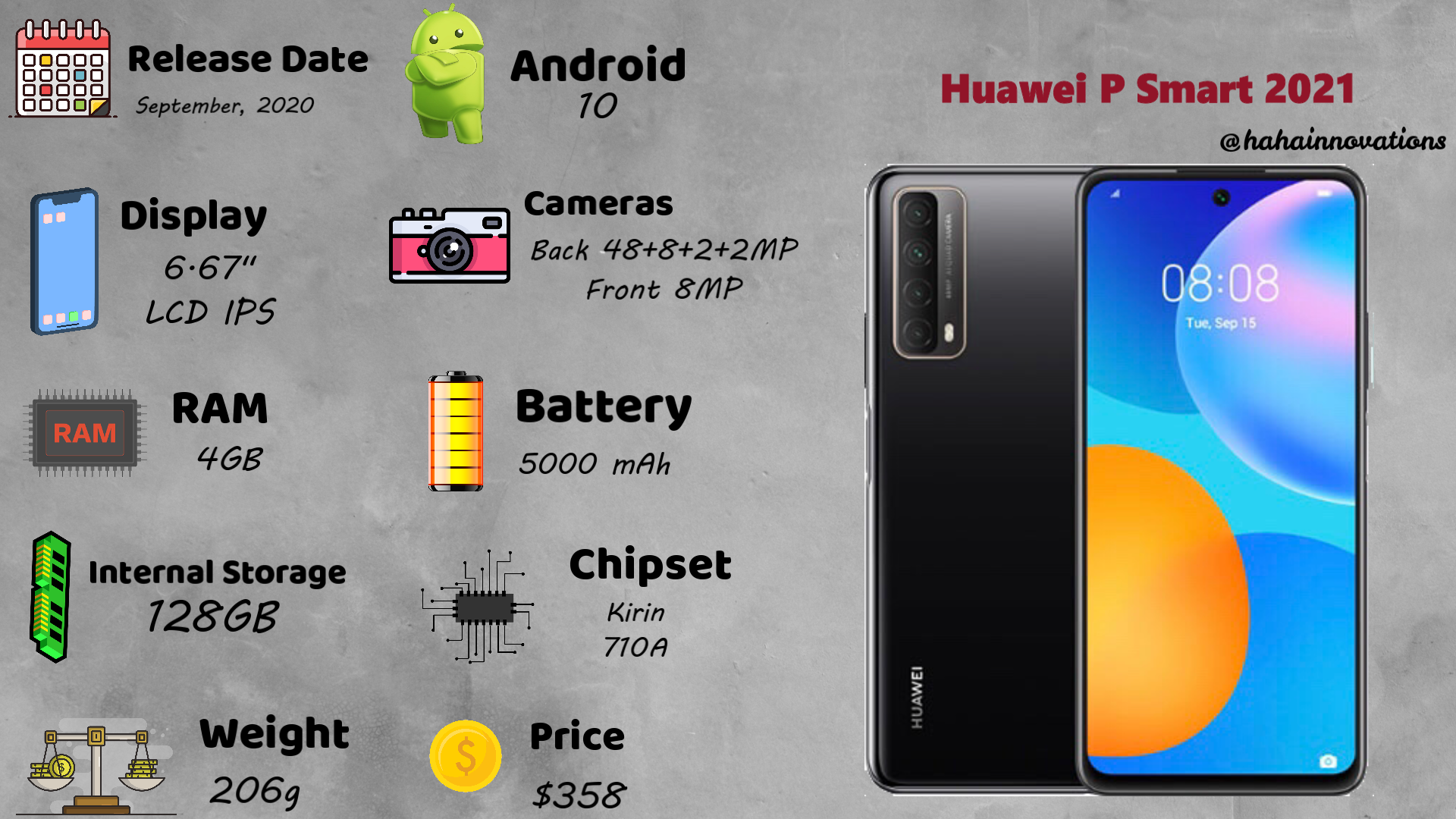 huawei p smart 2021