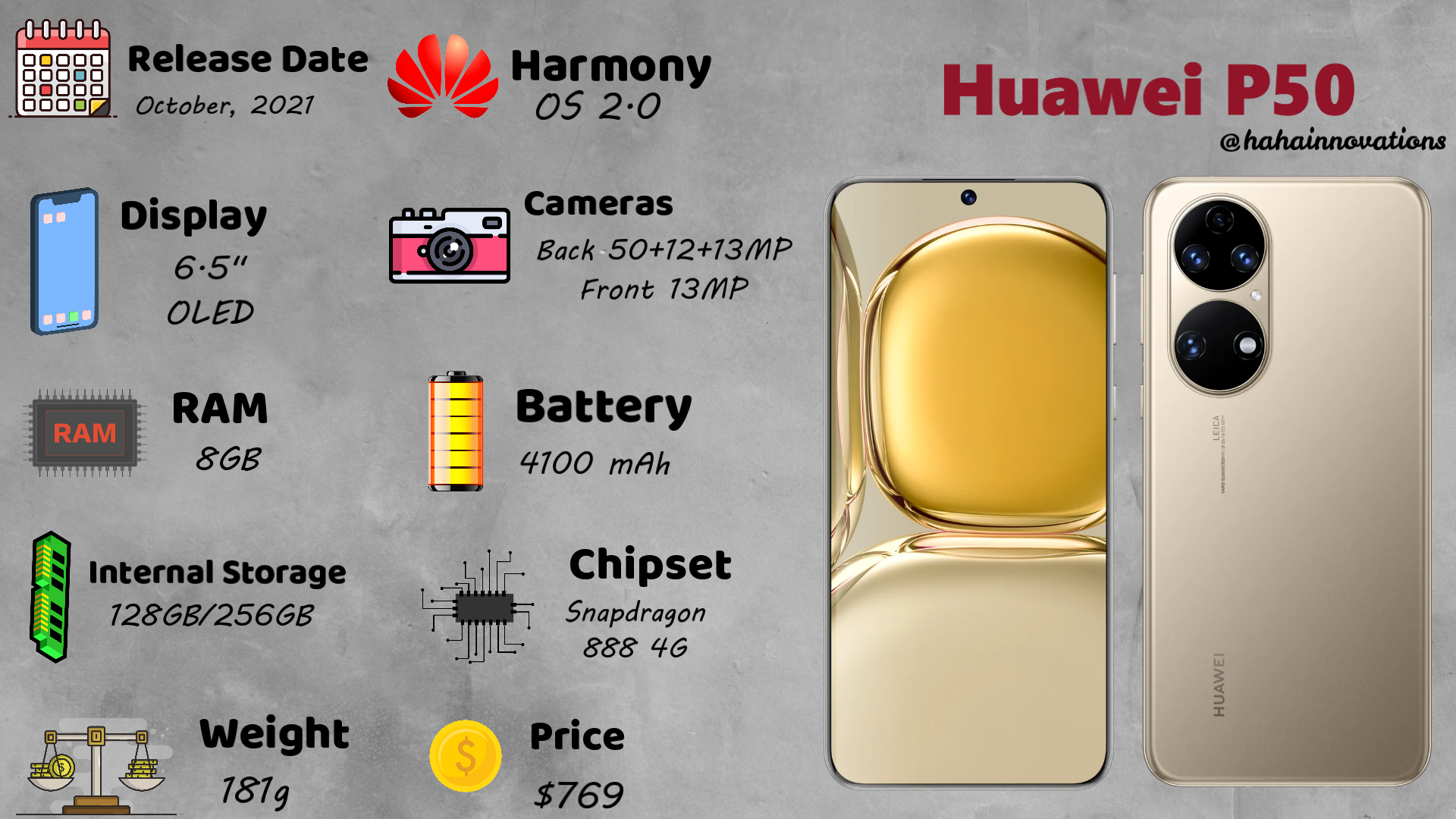 huawei p50